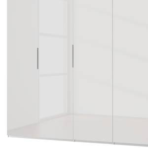 Drehtürenschrank One 210 Glas Weiß - 250 x 216 cm