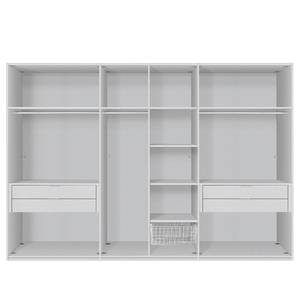 Zweefdeurkast Bianco Premium Breedte: 300 cm