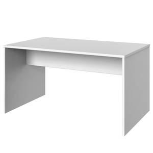 Bureau Cindy Blanc - Bois manufacturé - 140 x 72 x 70 cm