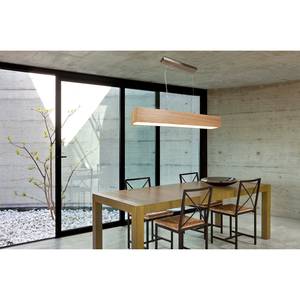 LED-hanglamp Ash plexiglas/staal - 1 lichtbron