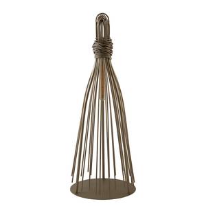 Tafellamp Caraffe staal - 1 lichtbron - Beige