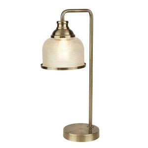 Lampe Bistro I Verre transparent / Acier - 1 ampoule