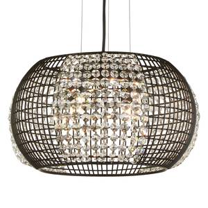 Hanglamp Cage I staal - 4 lichtbronnen