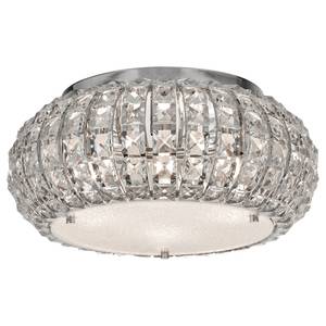 Plafondlamp Marilyn kristalglas/staal - 4 lichtbronnen
