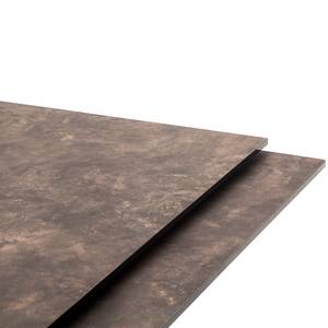 Table extensible Saltney Marron pierre