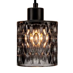 Hanglamp Gleaming Magic rookglas / metaal - 1 lichtbron