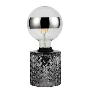 Tafellamp Crystal Smoke metaal - 1 lichtbron