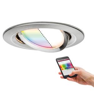 LED-inbouwlamp Nova Plus III aluminium / zink - 1 lichtbron