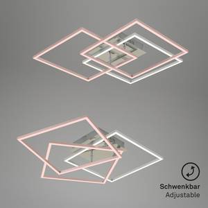 LED-Deckenleuchte  Frame Polycarbonat / Eisen - 1-flammig