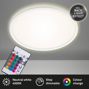 LED-Deckenleuchte  Slim Polyester PVC - 1-flammig