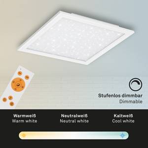 LED-Deckenleuchte  Pallas Polycarbonat / Eisen - 1-flammig