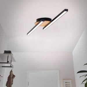 LED-plafondlamp Go polycarbonaat/ijzer - 2 lichtbronnen