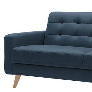 Schlafsofa Cropwell Webstoff - Webstoff Ramse: Marineblau