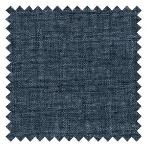 Slaapbank Cropwell geweven stof - Geweven stof Ramse: Marineblauw