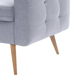 Fauteuil Cropwell Tissu - Tissu Ramse: Bleu clair