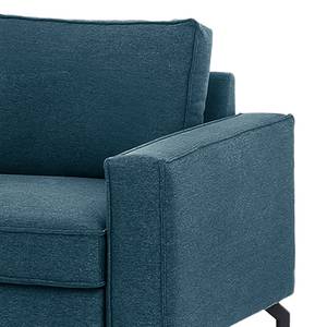 Fauteuil Gilford Tissu - Tissu Cavo: Bleu marine