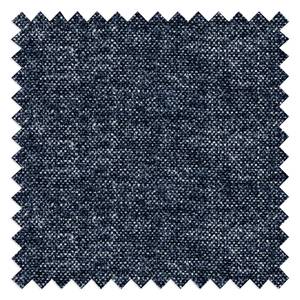 Canapé d’angle Bingham Tissu - Tissu Pras: Bleu foncé - Méridienne courte à gauche (vue de face) - Sans repose-pieds