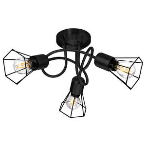 Plafondlamp Toni VI ijzer - 3 lichtbronnen
