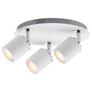 Plafondlamp Tube II aluminium - 3 lichtbronnen