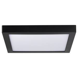 LED-plafondlamp Abia I acrylglas - 1 lichtbron - Zwart
