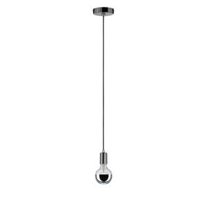 Hanglamp Larus aluminium - 1 lichtbron - Zwart