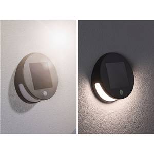 LED-solar-wandlamp Helena acrylglas - 3 lichtbronnen