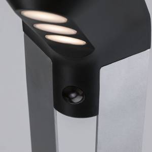 Borne éclairage extérieur Soley Plexiglas / Aluminium - 3 ampoules