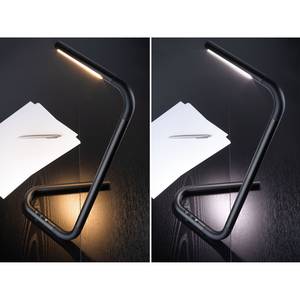 Lampe Siros Silicone / Aluminium - 1 ampoule - Noir