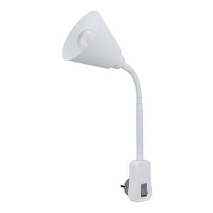 Wandlamp Junus aluminium - 1 lichtbron - Wit