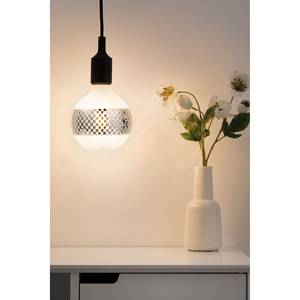 LED-lamp Saix I glas / aluminium - 1 lichtbron