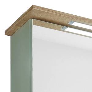 Armoire de toilette Quickset 963 Avec éclairage - Sauge / Imitation chêne Riviera