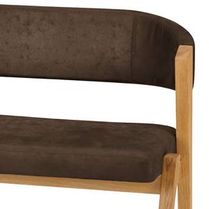 Banquette Birds Marron foncé - Largeur : 209 cm