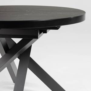 Table extensible Vouzon Imitation marbre noir