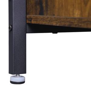 Kompaktgarderobe Tuxford Schwarz / Braun