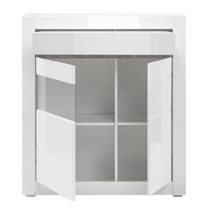 Ensemble meubles TV Cape Ann I (4 élém.) Blanc brillant / Blanc mat