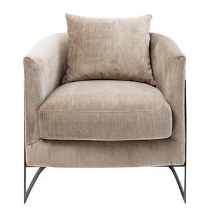 Fauteuil La Vida Beige - Textile - 76 x 74 x 80 cm