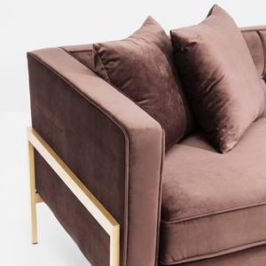 Canapé Loft Marron - Textile - 226 x 70 x 80 cm