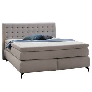 Lit boxspring Crosstown III Gris lumineux