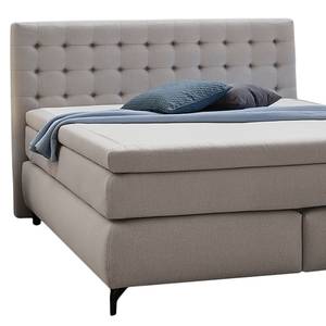 Lit boxspring Crosstown III Gris lumineux