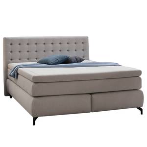 Lit boxspring Crosstown I Gris lumineux