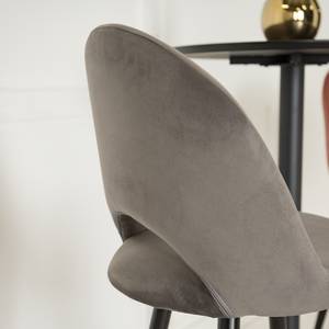 Chaise de bar Salome Gris