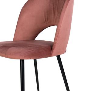 Gestoffeerde stoel Salome Oud pink - Stoel