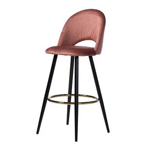 Chaise de bar Salome Rose vieilli