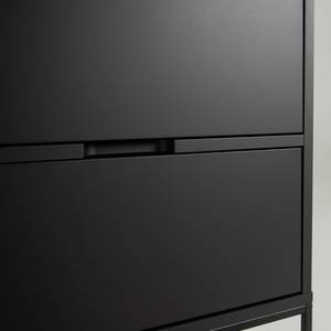 Highboard Lipp Schwarz