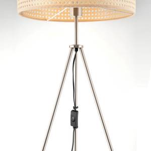 Staande lamp Puyoo ijzer/papier - 1 lichtbron
