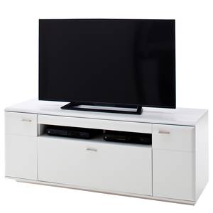 Meubles TV muraux Cassville I ( 4 élém.) Blanc mat / Anthracite