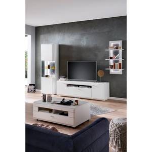 Meubles TV muraux Cassville II ( 4 él.) Blanc mat / Anthracite