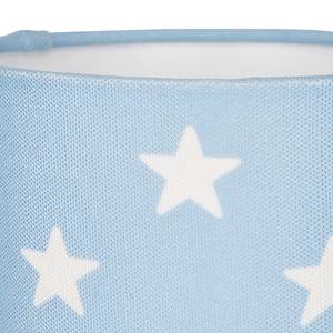 Lampe Stars Coton / Acier inoxydable - 1 ampoule - Bleu layette