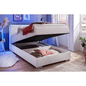 Lit boxspring Racer Blanc - 140 x 200cm