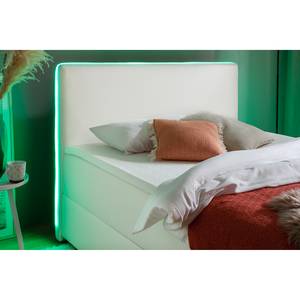 Lit boxspring Racer Blanc - 140 x 200cm